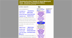 Desktop Screenshot of gasketsealcycleoi.com